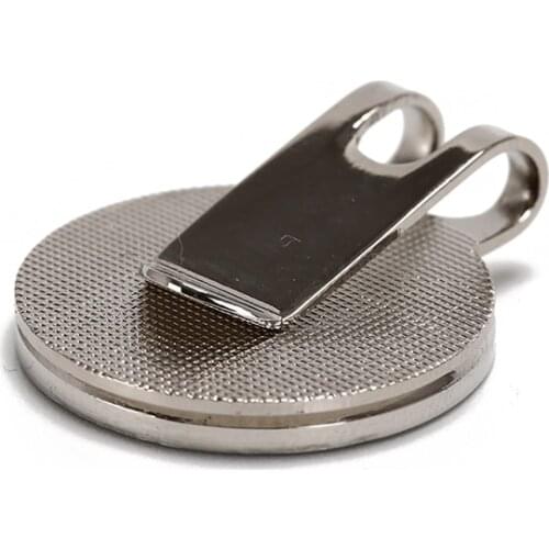 2pc/lot Golf Ball Marker Clips Non-magnatic Cap Clip Used For Markers With Magnet Alloy Hat Clip New For Golfer