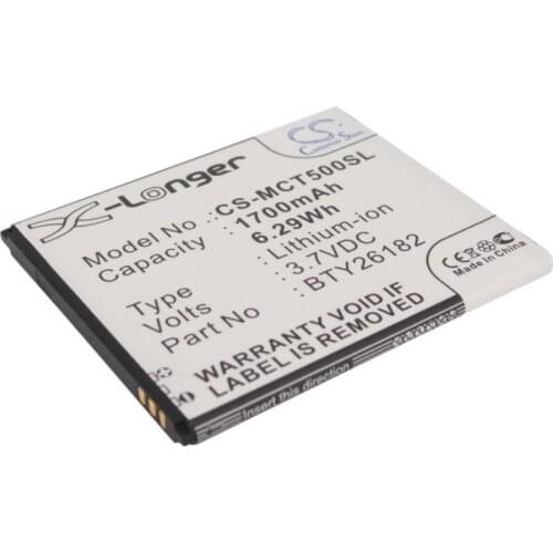 Cameron Sino 1700mah battery for FLY IQ 451 Vista MICROMAX A116 Canvas HD MOBISTEL Cynus T5 MT-9201b MYPHONE A919i Dual