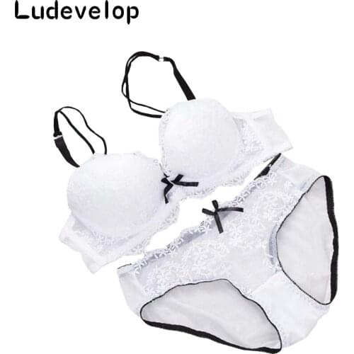 Free shipping vs bra Sweet Beautiful Flowers Stereo Lace bra Underwear Gather Bra Sets embroidery bra exquisite embroidery lace