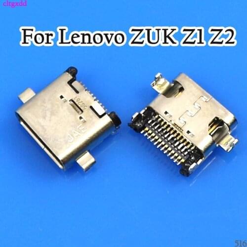 Cltgxdd 10PCS/Lot Used Usb Type C Charging Connector Port For Lenovo ZUK Z1 Z2 Z2PRO P1C72 P1C58 Charge Dock Plug Jack Socket