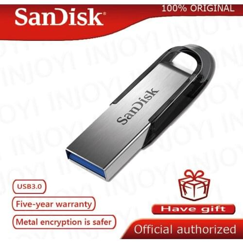 100% Original SanDisk CZ73 USB Flash Drive 64GB 32GB 16GB Super Speed USB 128GB Memory Stick USB 3.0 Pen Drives 32G