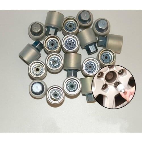 1PCS Car Tire Anti-Theft Screw Removal Tool Socket Wrench Disassembly ToolS Key Sleeve For Audi A3 A4 A6 Q5 Q7 Q3 A5 Repair Kit