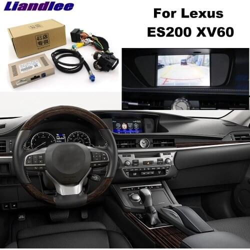 Liandlee Parking Camera Interface Reverse Back Up Park Camera Kits For Lexus ES200 XV60 Original Display Upgraded