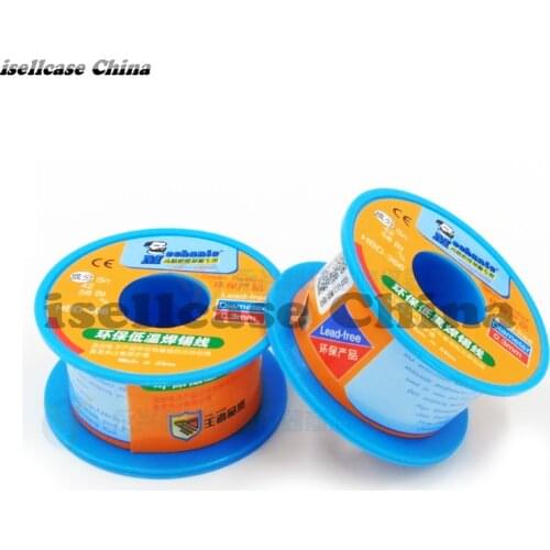 Mechanic Lead Free Soldering Tin wire Sn42/Bi58 Roll Lead Free low Temperature Solder Wire Phone Repair Tool