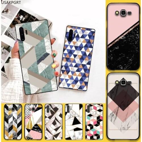 Marbled pattern Phone Case For Samsung Galaxy Note20 ultra 7 8 9 10 Plus lite J7 J8 Plus 2018 Prime