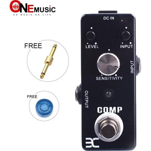 ENO Pedal EX Comp True Bypass Guitar Effects Pedal TC-81 + Free Connector