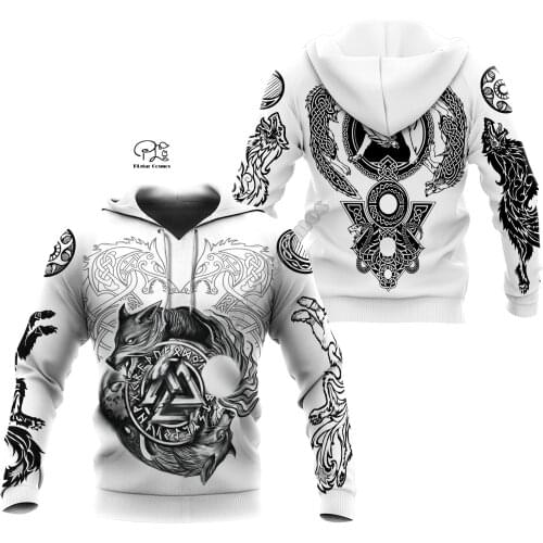 PLstar Cosmos Viking Armor Tattoo Warrior God Odin Symbol Fashion Tracksuit 3D Printed Men For Women Hoodies/Swaetshirts/Jacket
