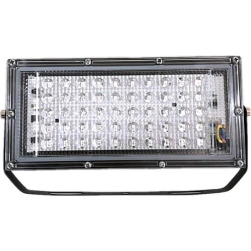 50W LED Black Light, Blacklight Gel Curing Lamp, Outdoor Floodlight with EU Plug for Dance Party, Stage Lighting, Body Paint