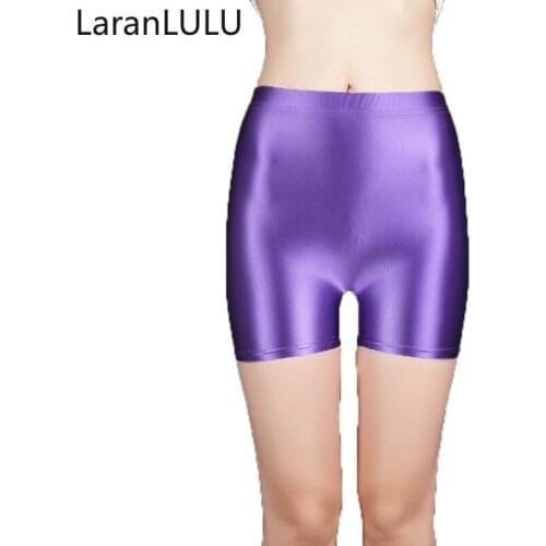 Adult Workout Naked-Feel Women Ballet Dance Shorts Spandex Skinny Bottoms Sports Gym Quick Dry Lycra Stretchy Gymnastics Clothes