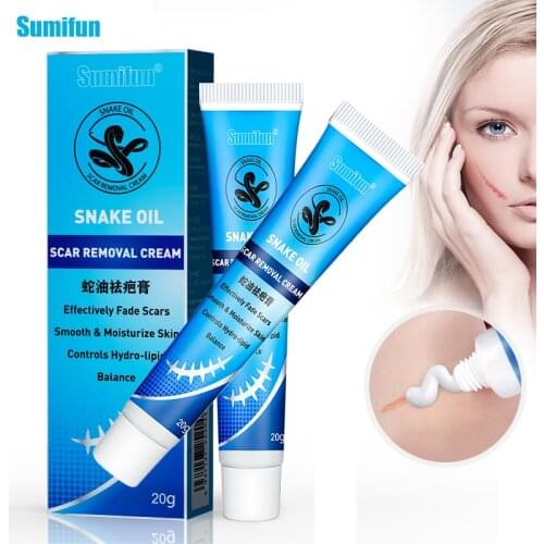 1Pcs 20g Snake Oil Remove Scar Ointment Acne Treatment Hand And Face Skin Whitening Care Natural Chinese Medical Plaster