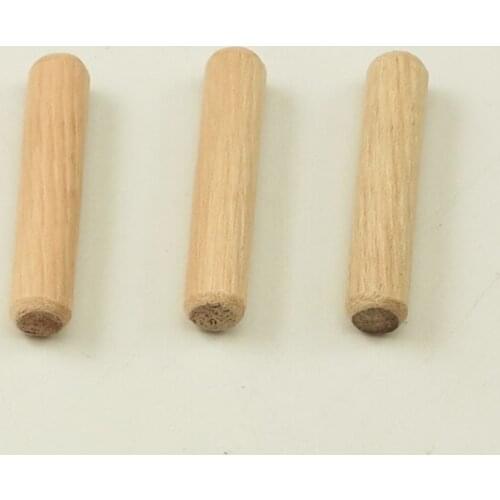 50pcs/lot High quality M6 M8 Wooden Dowel Cabinet Drawer Round Fluted Wood Craft Dowel Pins Rods Set Furniture Fitting