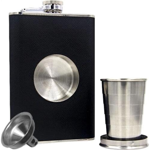 Alise Maison Stainless Steel Flat Flasks