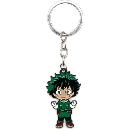 Anime Character Keychain My Hero Academia Green Valley Hatsuhisa Cosplay Pendant keybuckles Key Accessories Gift