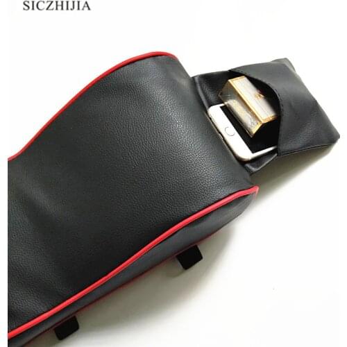 Car center console armrest seat cushion pad cover for Jaguar XF XJS XJ XK S-TYPE X-TYPE XJ8 XJL XJ6 XKR XK8 X320 X308