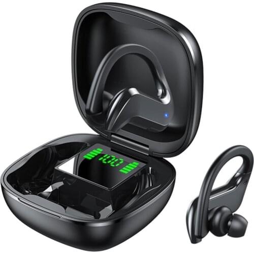 Bluelans MD03 TWS Bluetooth 5.0 Wireless Touchs Earphones with Digital Display Charge Box