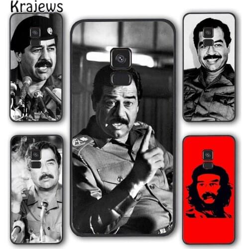 Krajews Arabic Iraq Saddam Hussein Phone Case Cover For Samsung Galaxy S5 S6 S7 edge S8 S9 S10 E lite S20 plus ultra Note