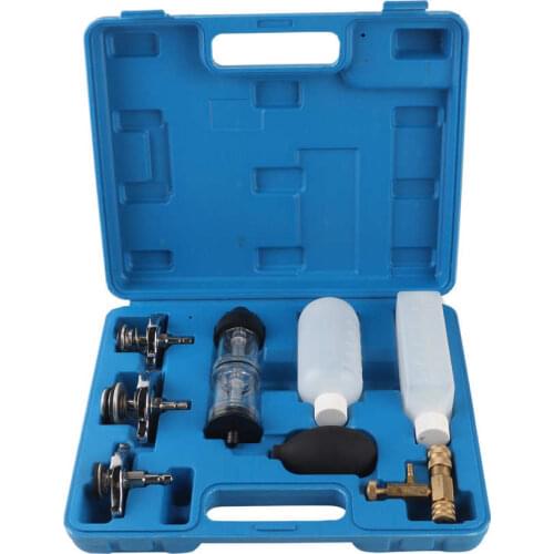 CO2 Cylinder Head Gasket Leak Detector Tester with 3 Bayonet Adapters for Ford voltage gauges instrument auto