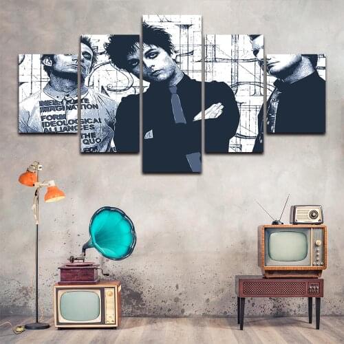 Canvas Painting Classic Band Posters and Prints Wall Art Picture for Living Room Decor No Frame