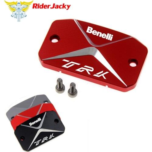 Motorcycle Front Brake Master Cylinder Fluid Reservoir Cover For BENELLI TRK Jinpeng 502