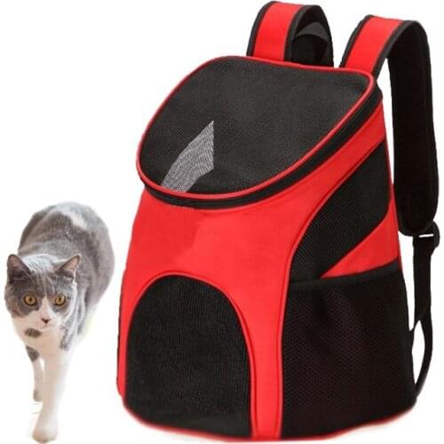 Fashion Pet Dog Cat Outdoor Travel Bag Handbag Breathable Nylon Backpack Small Medium Large Dog Cat Comfortable Travel Backpack