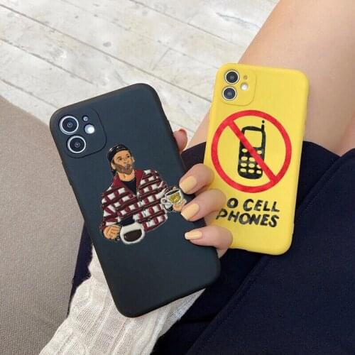 Fashion Gilmore Girls Matte Yellow TPU Soft cover for iphone 12pro MAX for iPhone 12mini 7 8 6s Plus SE XsMax 11Pro 12pro Max XR