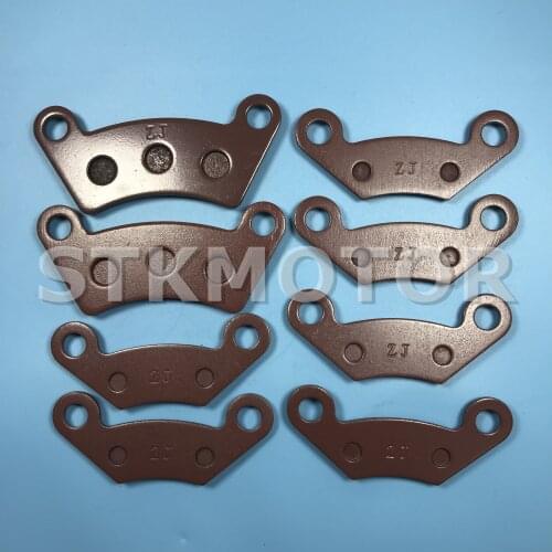 Buyang feishen D300 FA H300 G300 300CC 6pcs Front And 2pcs rear Brake Pads ATV Quad Parts