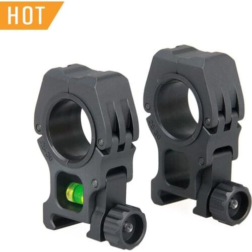 PPT Tactical M10 1"-30mm Scope Mount with Bubble Level for Outdoor Hunting gs24-0171