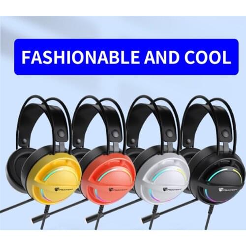 Professional Headmounted Gaming Headset With Microphone Wired Earphone HIFI 3.5mm Computer Game Headphone For PS4 PC Laptop Xbox