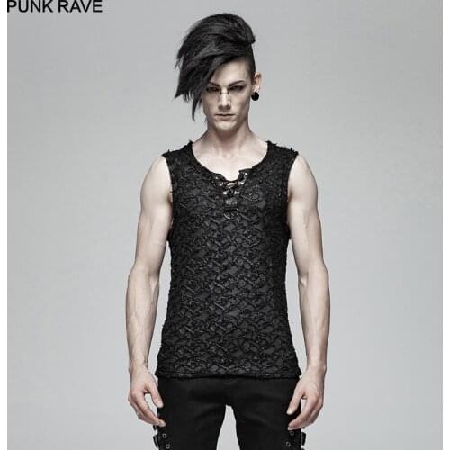 Мужские майки без рукавов PUNK RAVE China At AliExpress