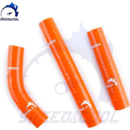 Motorcycle Silicone Radiator Coolant Hose Kit For KTM 250SX 250 SX 2007-2009 High Performance Pressure Temperature