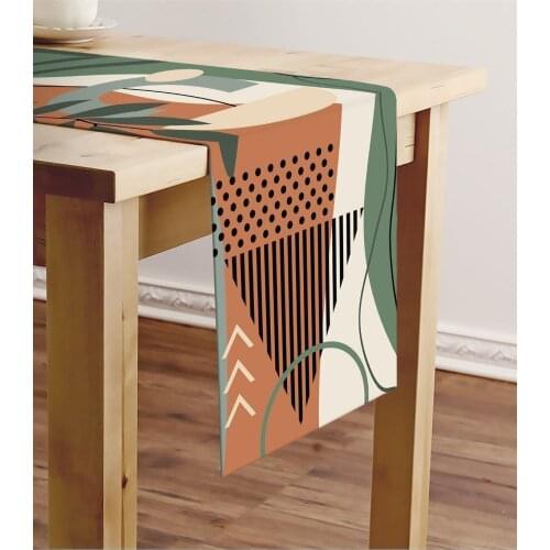 North Bohemian Runner Table Cloth Slip-Resistant 2021 New High Quality Home Decoration Table Accessories Designed