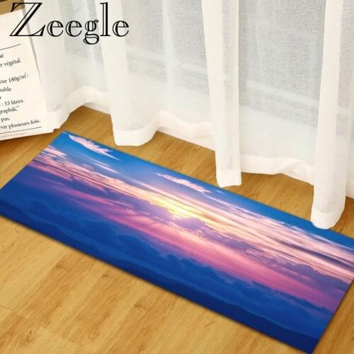 Modern Long Kitchen Mat Children Bedroom Bedside Floor Mat Outdoor Mat for Entrance Door Carpet Soft Tatami Mat Hallway Door Rug