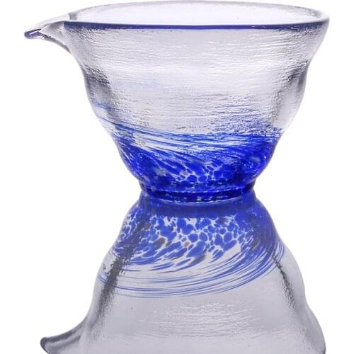 Factory Wholesale Heat Resistant Japanese Style Hammer Pattern Sake Glass Cup Multi Color Small Tea Cup Master Cup