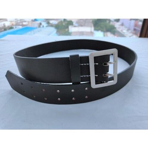 Tomwang2012. WWII WW2 German ARMY Officer Double Claw Belt Black MILITARY COLLECTION WAR REENACTMENTS