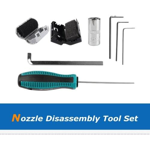 UTMK2+ Hex Key Disassembly Nozzle Sleeve Supplies +3mm Filament Cleaner Tool Set For UM 3D Printer Parts