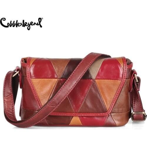Cobbler Legend Genuine Leather Handbag For Women 2020 Luxury Multicolor Ladies Vintage Bags Designer Shoulder/crossbody Hobo Bag