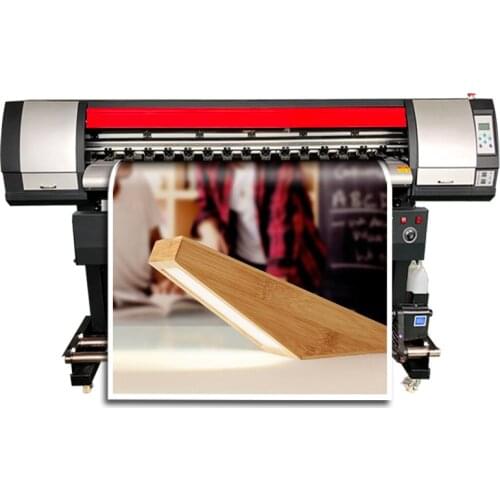 1.8m best vinyl printing plotter with 1440 dpi high resolution affordable one dx7 head color sticker printing machine
