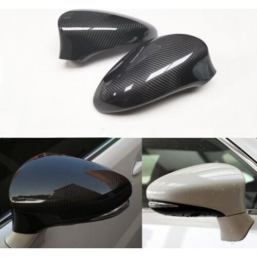 For Lexus ES IS LS CT GS gs300 gs350 gs250 gs450h rc f rc200t rc350 rc300h RCF 2011 - 2019 Full Dry Carbon Fiber Mirror Cover