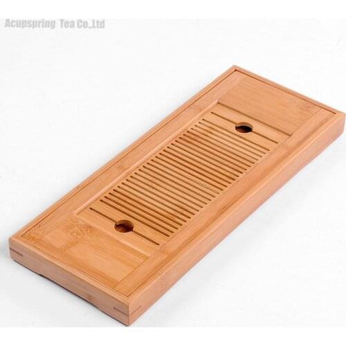 Elegant Bamboo Tea Tray/Teable/Plate,Chinese Kungfu Tea Ceremony teaset/tool,for puerh/pu'erh/white/green/Oolong/Black/White tea