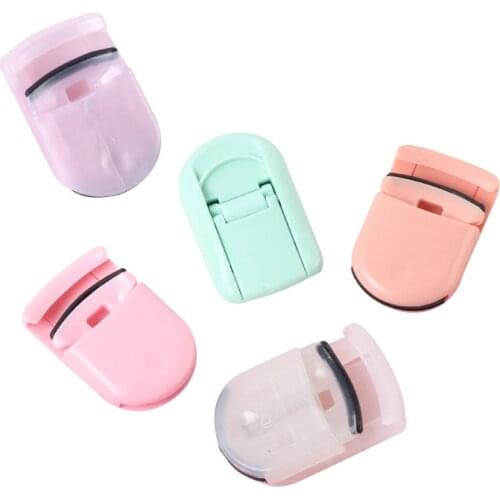 Mini Eyelash Curler Portable Eye Lashes Curling Clip Plastic Eyelashes Extension Tool Beauty Makeup Tools Accessories