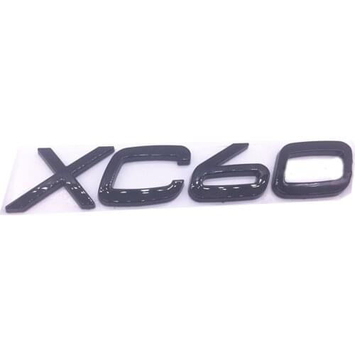 Car trunk cover black logo for XC60 emblem