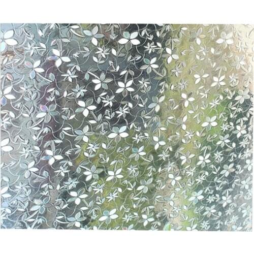 Reusable Self-adhesive Sticker Window Glass Film Sticker Anti UV Sun Heat Blocking No Glue Rainbow Sticker Home 2020