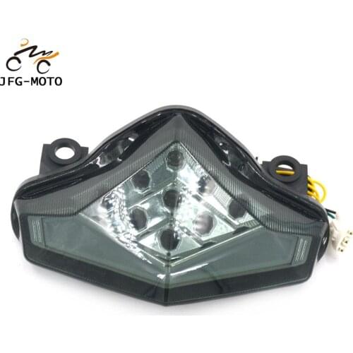 Motorcycle Brake Lights Turn Rear Tail Light For KAWASAKI ER6N ER 6N 2012 2013 2014 Street Bike