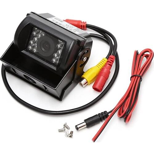 New 18 IR LED Car Rearview Camera Night Vision Wide Angle Waterproof Truck Bus