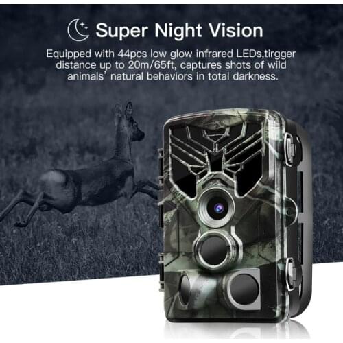 20MP Hunting Camera WiFi Scouting Game Trail Camera 1080P Night Vision IP65 APP Remote Wireless Wifi APP Outdoor Cameras Night