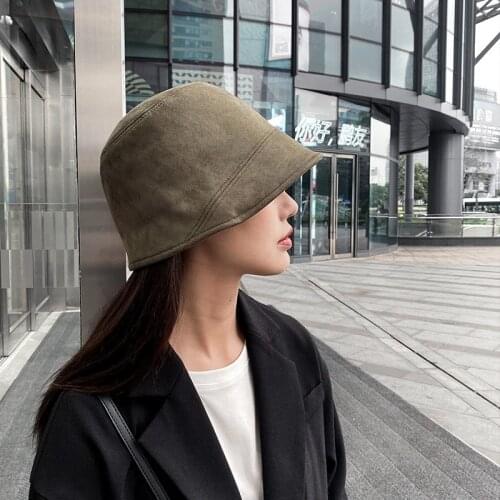 New Winter Bucket Hat Women Outdoor Sunscreen Cotton Fishing Hunting Cap Men and Woman Hat Unisex Fishermans hats designer hat