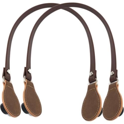 Flat Handles with Drop End for Obag handbag Faux Leather Handle Removable Drop End for O Bag OCHIC handbags