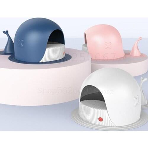 The Semi-closed Large Whales Cat Sand Basin Spill Prevention Smelly Cat Cat Toilet Articles