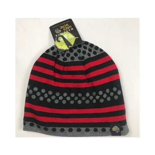 Winter Men & Women Beanie Knit Hats Unisex Merino Wool Beanie Cap Warm Soft Daily Ribbed Toboggan Cap 2 Layer Thicken Hat