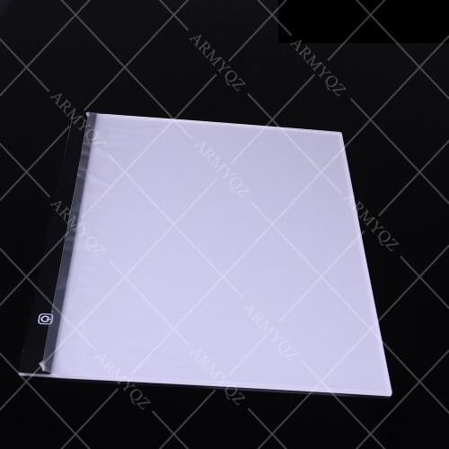 LED A3 Light Panel Light Pad Ultra Thin Tracing Light Box Board with 3-level Dimmable Brightness for Diamond Painting Supplies